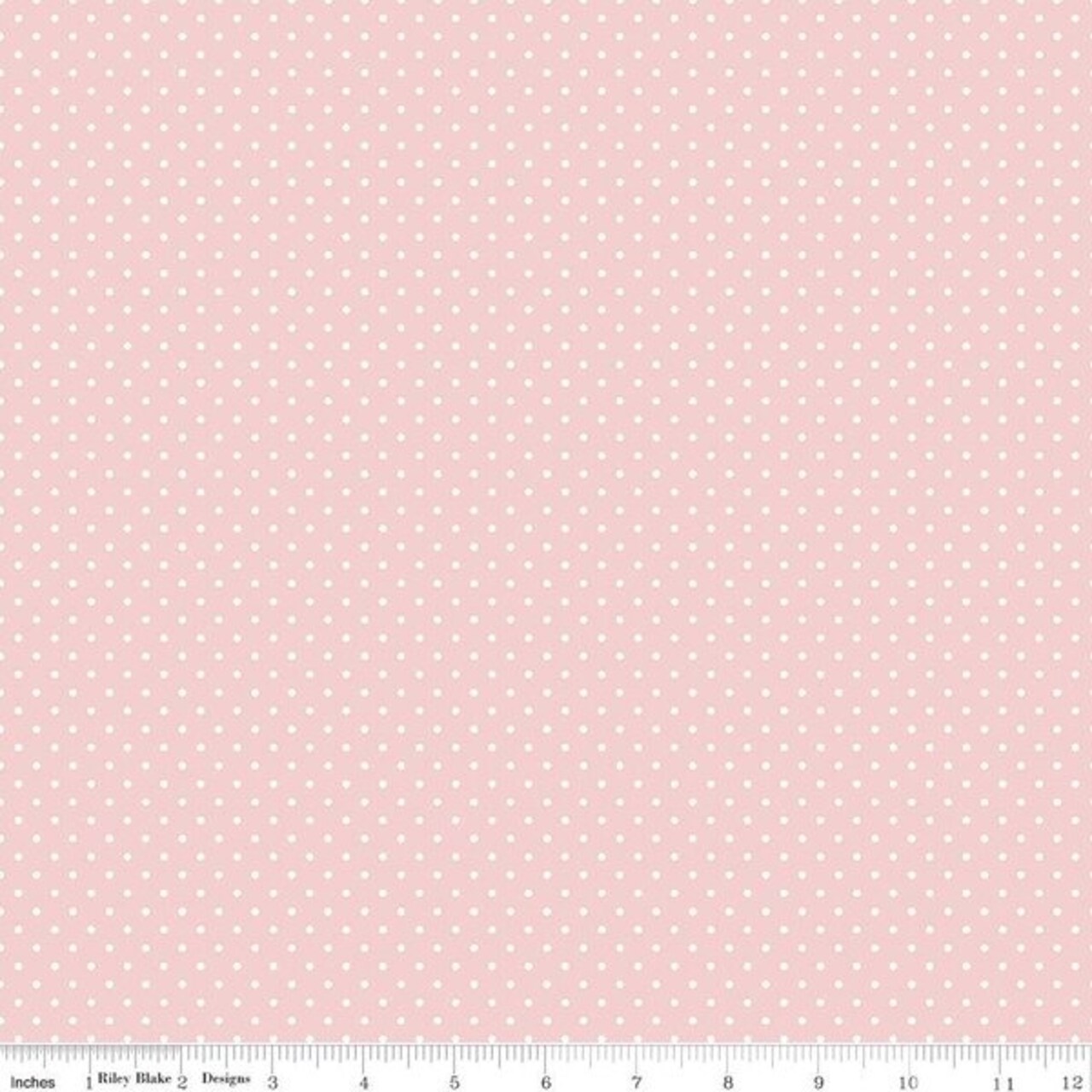 Swiss Dot in Baby Pink (c670-babypink) | Swiss Dot | Riley Blake Designs | Riley Blake
